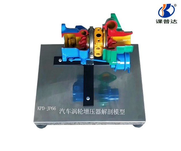 涡轮增压解剖模型